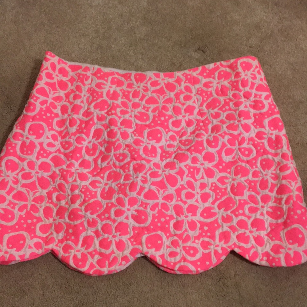 Lilly Pulitzer Scalloped Skirt